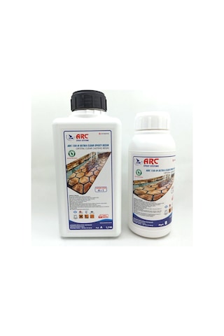 Arc150 Ultra Şeffaf Döküm Tipi Parlak Epoksi Reçine 1.5 KG Set Arc150 Ultra Şeffaf Döküm Tipi Parlak Epoksi Reçine 1.5 KG Set