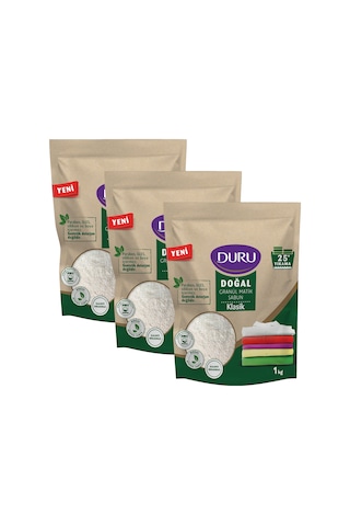 Duru Doğal Granül Matik Sabun Klasik 3 x 1 KG