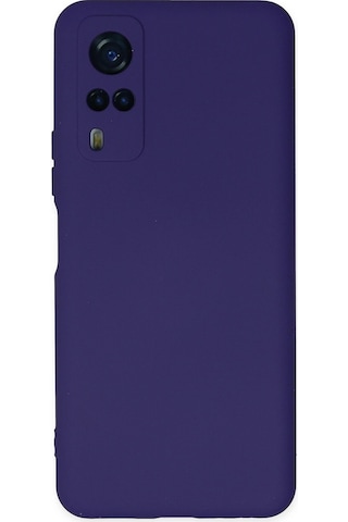 Cosmotex Newface Vivo Y53s Kılıf Nano İçi Kadife Silikon - Mor