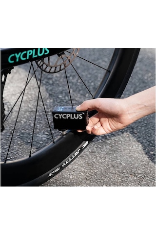 Cycplus As Pro Mini Usb Şarjlı Bisiklet Pompası 120psi Siyah