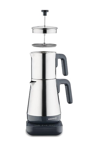 Korkmaz A850-01 Moderna Elektrikli Çay Makinesi French Press Özel