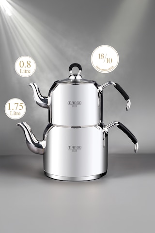 Weyne Mango Kitchen - Mini Boy 18/10 Paslanmaz Çelik 0,8-1.75 Lt.