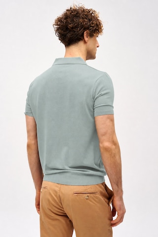 İgs Erkek Açık Yeşil Slim Fit Dar Kalıp Polo Yaka Düz Kısa Kollu Triko Tişört-25989