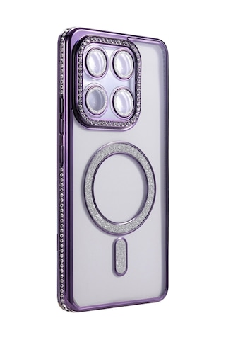 Newface Xiaomi Mi 17t Joke Simli Magneticsafe Kılıf - Derin Mor Diğer