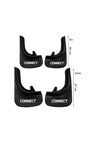 Ford Connect Paçalık Tozluk Çamurluk Ön Arka 4'lü Set