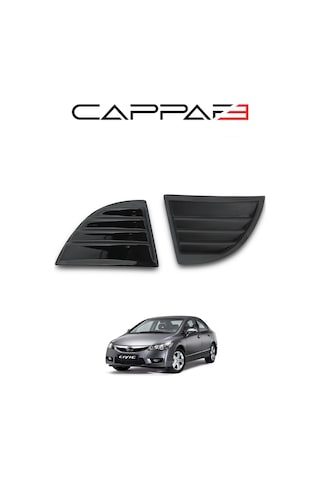 Honda Civic 2006-2012 Yıl Aralığı Uyumlu Kelebek Cam Aksesuarı