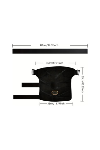 Fochsia Siyah Usb Omuz Isıtmalı Masaj Aleti Ayarlanabilir Sıcaklık Hissi Ev Ritüelinizi Aydınlatır Festival Hediyesi Altın