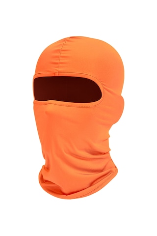 Gajeena Bf-08 Turuncu Bisiklet Spor Üstü: Nane Dokulu Hava Geçirgen, Hızlı Kuruyan, Güneşten Koruyucu, Çok Fonksiyonlu, Toz Ve Rüzgar Engeli Turuncu