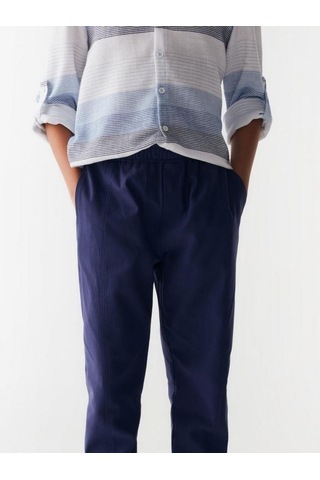 Nk Kids Erkek Çocuk Tencel Kumaş Pantolon-14009-lacivert Lacivert