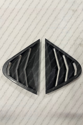 Seat İbiza 2008-2013 Kelebek Cam Vizörü Plastik Yan Cam Kaplama