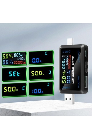 Maoyaya Hhk Dijital Voltmetre Akım Gerilim Ölçer 1 Adet, Akıllı Tasarım 1 Adet