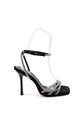 Mat Siyah Kadın Abiye Ayakkabı K05726333338 Çok Renkli