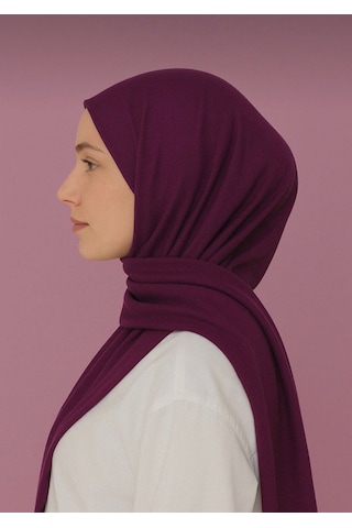 Gesshop Kadın Penya Şal Mürdüm