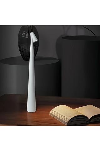 Fastbuy Turuncu Yaratıcı Minimalist Diş Fırçası Atmosfer Lambası Kablosuz Usb Şarjlı Üç Ayarlı Masa Lambası Turuncu