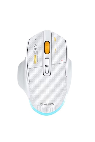 Mkespn Sxs-w601 7 Tuşlu Gaming Mouse Karbon Fiber 3 Modlu Kablolu - Bluetooth - Usb Alıcılı 12800 Dpı Makro Tanımlı Oyun Faresi 001