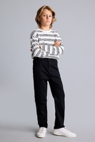 Defacto Düz Paça Gabardin Pantolonu Erkek Çocuk U3254a626aubk81 Siyah-bk81