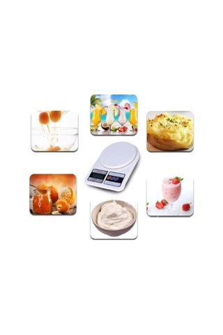 Lcd Ekranlı Dijital Hassas 10 Kg Mutfak Terazisi