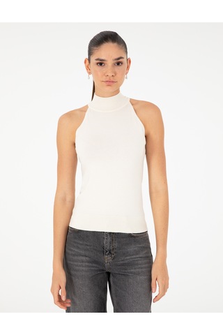 Pierre Cardin Kadın Ekru Bluz Triko 50296460-vr019 Ekru