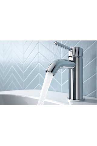 Bc268aa Ceraline Lavabo Bataryası-chrome-sifon Kumandasız Krom