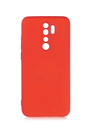 Xiaomi Redmi Note 8 Pro Kılıf Zore Mara Lansman Kapak Kırmızı