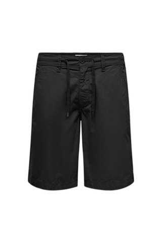 Only & Sons Onsloc Shorts 0157 Shorts Erkek Siyah Şort - 22029213