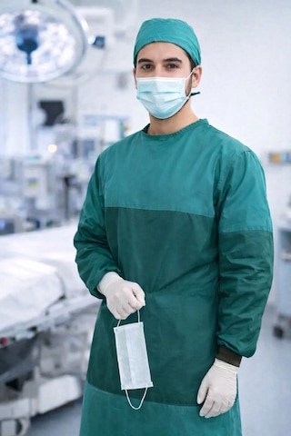 Suvay Cerrahi Box Önlüğü Ameliyathane Doktor Boks Önlüğü Yıkanabilir Çok Kullanımlık Önlük