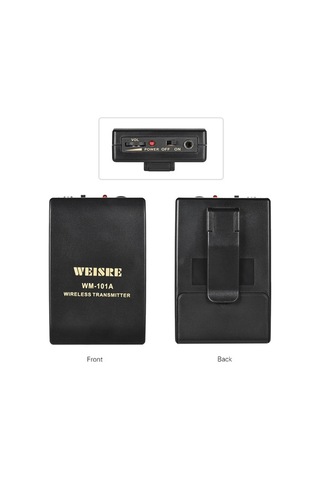 Novahub Taşınabilir Fm Kablosuz Mikrofon Sistemi: Lavalier Mikrofon Ve Vücut Vericili Konferans, Ders Anlatımı İçin