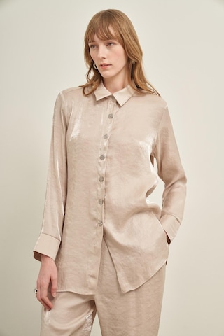 FTZ Women Ftz Parlak Modal Takım Beige 31002 Beige Bej