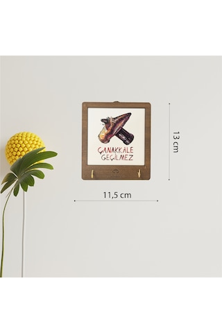 Anadoliamağazacılık Çarpışan Kurşunlar Seramik Dekoratif Askılık Diğer