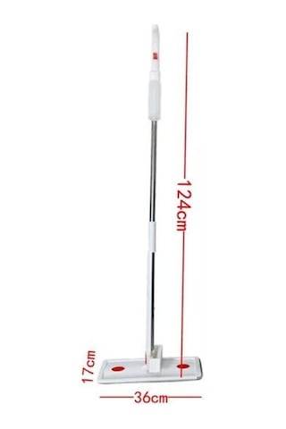 Büro Ev Ofis Yazlık Hijyeni İçin 2 Fonksiyon Paspas Spreyli Sıkmalı Mop Temizlik Seti