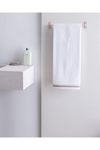 Pomeline %100 Pamuk Yüz Havlusu - Beyaz - 50x100 Cm 8684427282250 Beyaz
