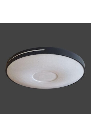 24w Sıva Üstü Siyah Kenarlı Dekoratif Led Armatür Panel Beyaz