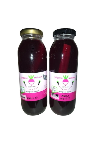 Şalgamcı Mahmut Cam Şişede Taneli Şalgam 24 x 250 ML