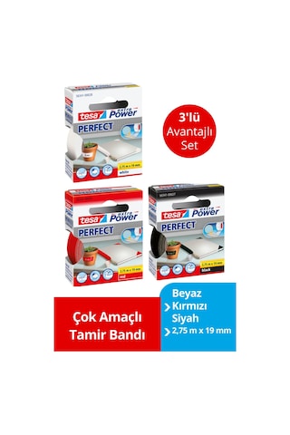 Tesa 3'lü Avantajlı Set Onarım Bandı