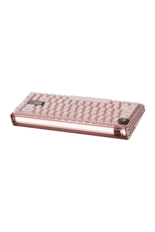 Made68 Pro+ Pink Light %65 Ttc Purple Heart Kom Manyetik Sw 8k He Hotswap Rgb İngilizce Klavye