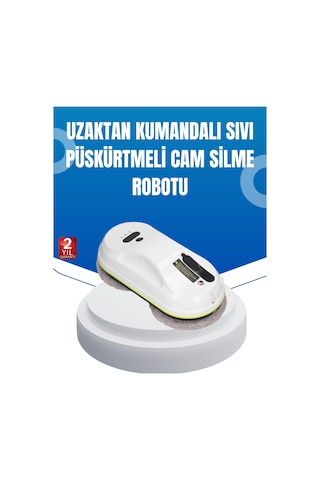 Ups Destekli Düşmeye Karşı Korumalı Cam Temizleme Robotu Çok Renkli