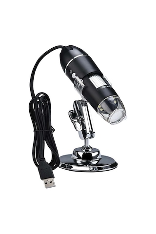 Dijital Usb Hd Cmos 8 Led Mikroskop 1600x