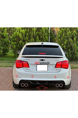 Chevrolet Cruze Gtx Arka Tampon Eki-boyasız-fiberglass