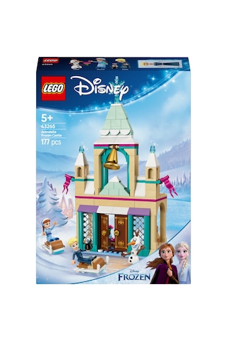 LEGO® ǀ Disney Frozen Arendelle Karlar Ülkesi Şatosu 43265 - 5 Yaş ve Üzeri Prenses Seven Çocuklar için Yaratıcı Oyuncak Yapım Seti (177P)