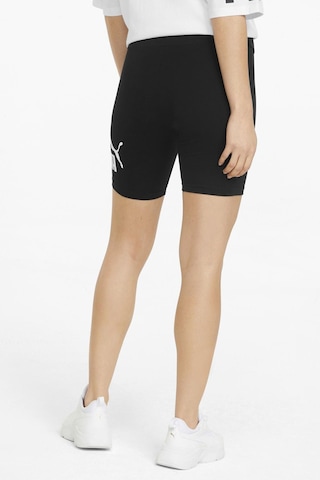 Puma Ess 7 Logo Short Legging Siyah Kadın Tayt Siyah