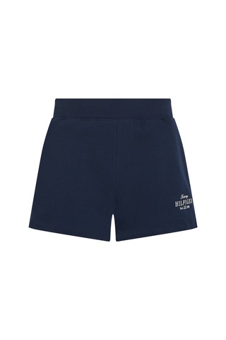 Tommy Hilfiger Reg Hılfıger Sweatshort Kadın Mavi Şort - Ww0ww45518 Mavi