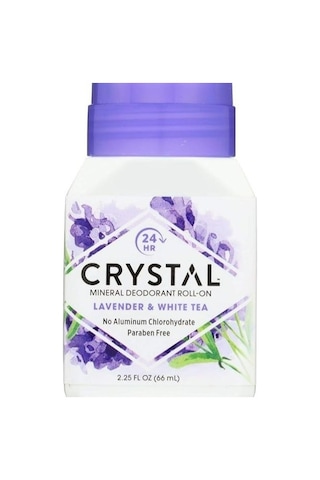 Crystal Mineral Lavander & White Tea 24H Roll-On Deodorant 66 ML