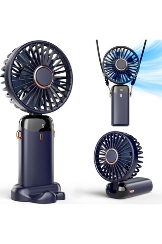 Jialan Taşınabilir El Vantilatörü, Pille Çalışan Fan, Tabanlı, 8
