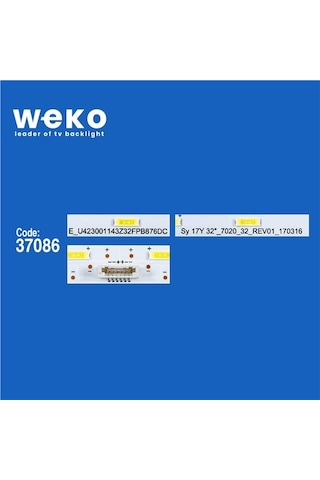 Sony Kdl-32we610 32'' 1 Adet Tv Led Bar Tvnizin İçindeki Led Barla Aynısı Olduğunu Görmeden Almayınız. Led Bar Ürünlerinde Paket Açıldığında İade Kabul Edilmemektedir.