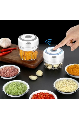 Dofolink Evdeki Soya, Sarımsak Ve Yemeği Hızlıca Pişirmek İçin Yeşil 250ml Büyük Bardaklı Geliştirilmiş Güçlü Minik Kablosuz Elektrikli Çırpıcı Diğer