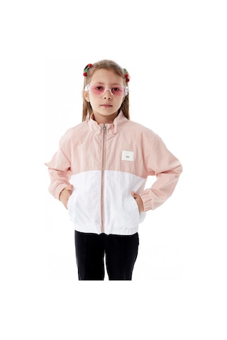 Benitto Kids Kız Çocuk Mevsimlik Yağmurluk Ceket 51359 Pembe