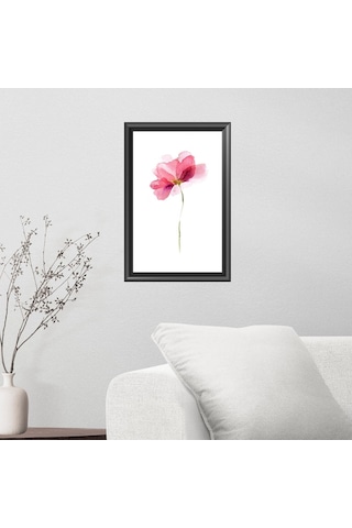 3'lü Pembe Çiçek Temalı Foreks Tablo