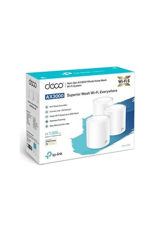 Tp-link Deco X60 Ax3000 Mesh Ev Wı-fı 6 Sistemi Üçlü -61864