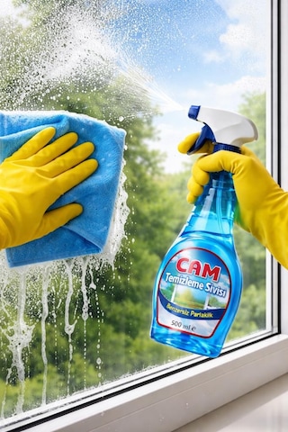 Omnipazar Sprey Cam Temizleyici Camsil 12 X 500 Ml