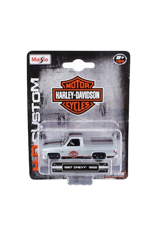 Maisto 1 64 Harley-davidson 1987 Chevy 1500